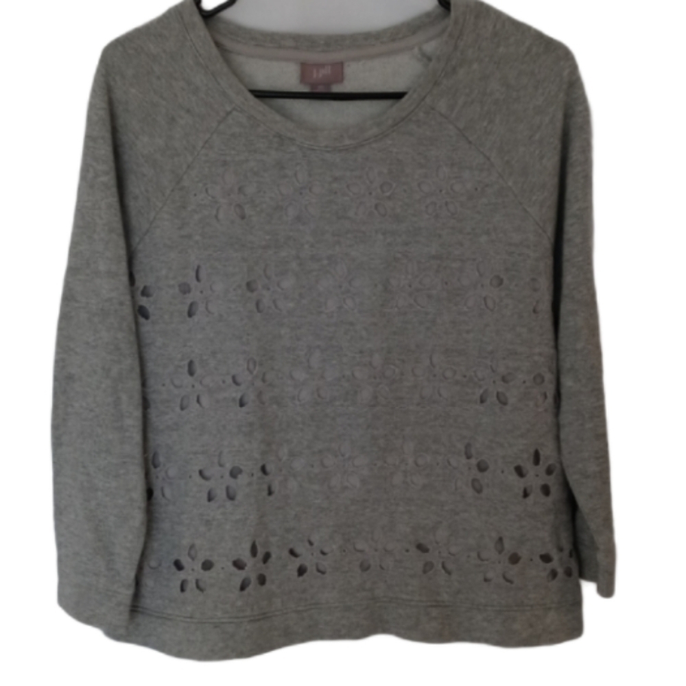 J.Jill sweater extra small oversized Gray